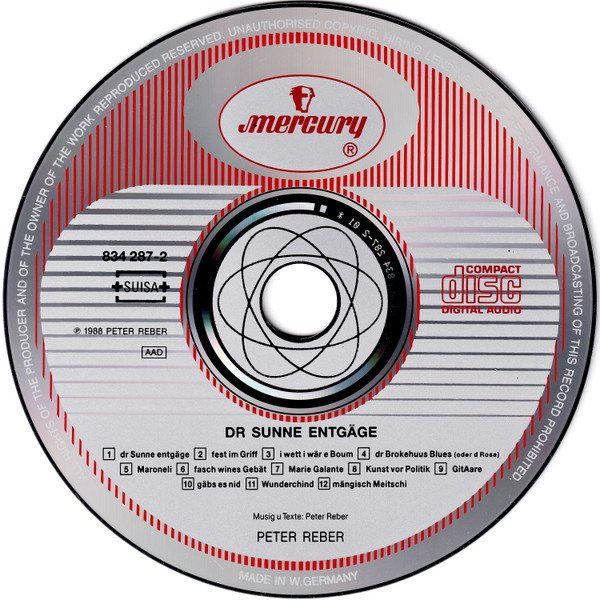 CD: Peter Reber - dr Sunne entgäge – Usato da Unterbäch venduto da waqil 2