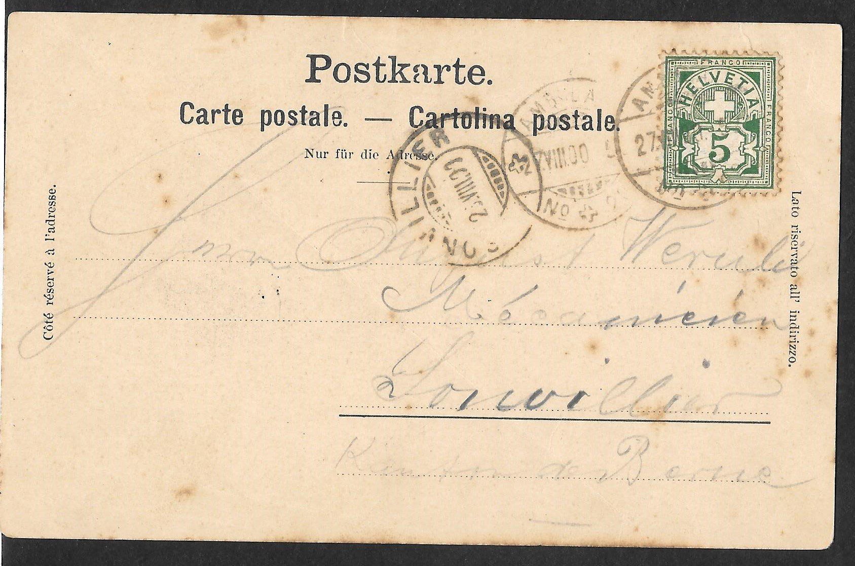 Cartes postales: Der letzte Postillon vom Gotthard – D'occasion à Olten par clotaldi 1
