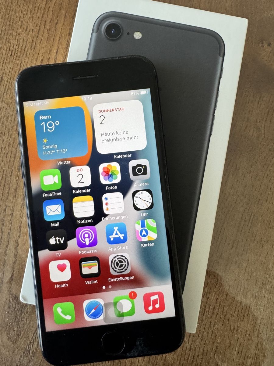 Apple Handys / Smartphones: iPhone 7 128GB mit verpackung – Gebraucht aus Dietikon von Leodnd