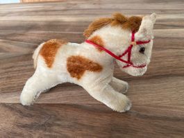 Altes Stofftier Pferd ev Steiff