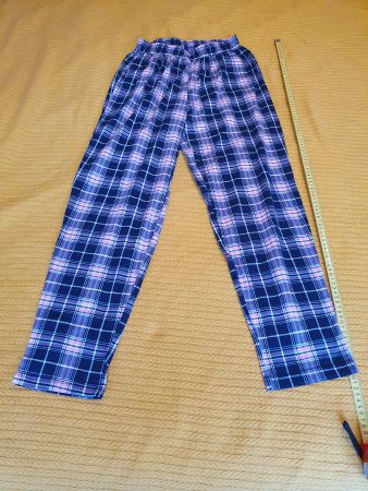 Pantaloni da casa, cotone, taglia 48, nuovi