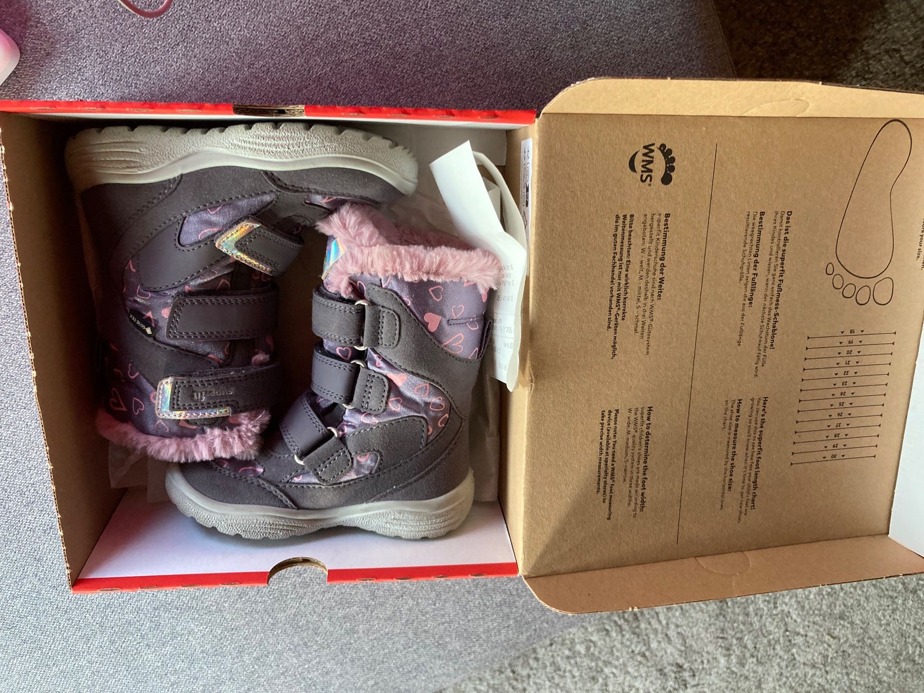 Superfit Scarpe per ragazze: Superfit Goretex Crystal Winterstiefel – Nuovo e nell'imballaggio originale da Einsiedeln venduto da MartinaDeal 2