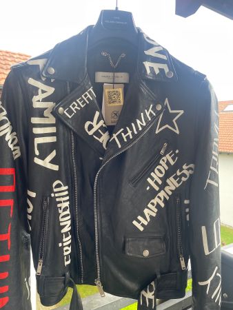 Lederjacke