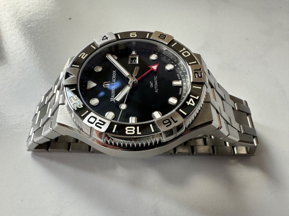 Maurice Lacroix Orologi: Maurice Lacroix Aikon Venturer GMT Automatik – Usato da Neunkirch venduto da internet-shop 4
