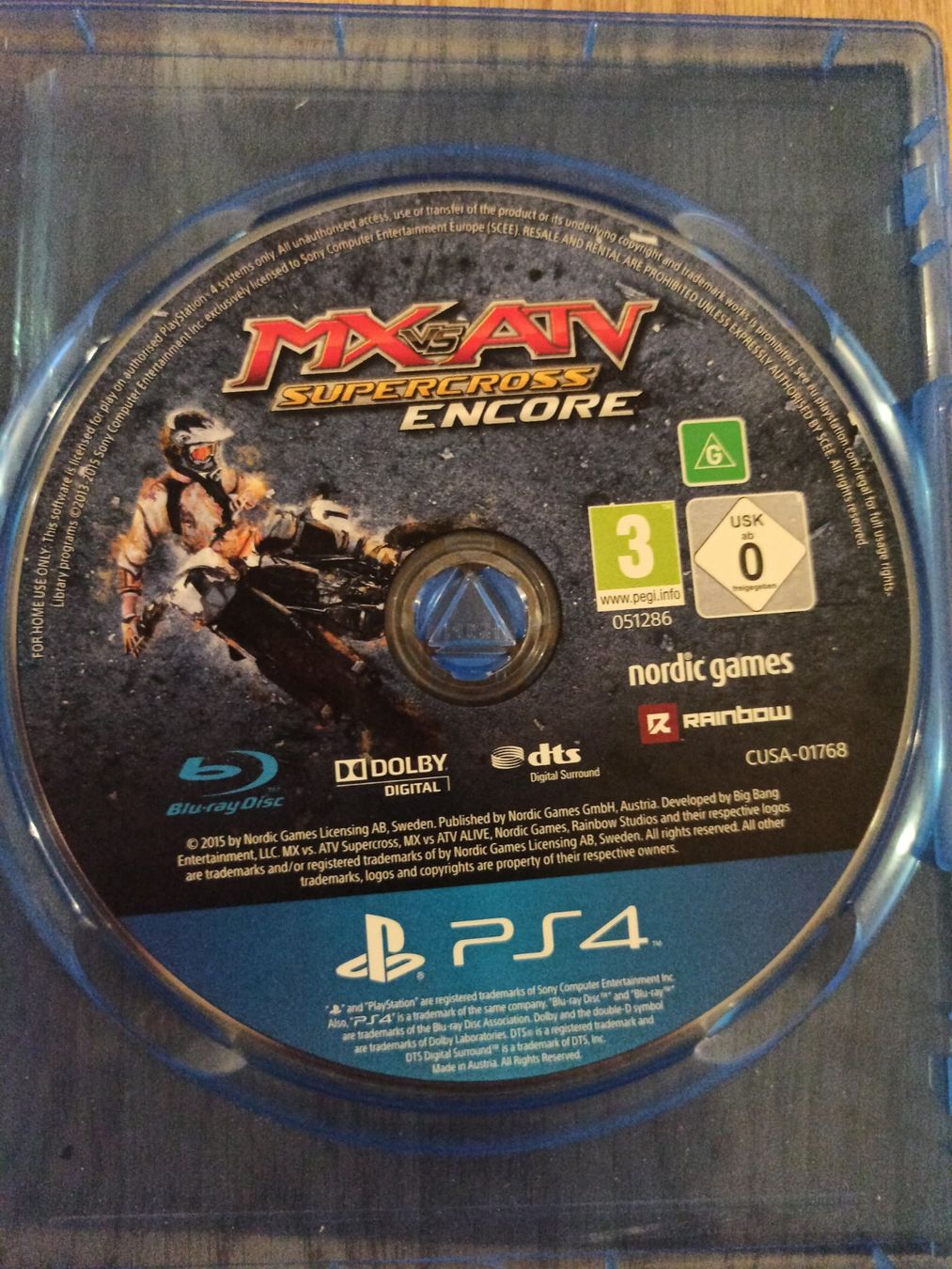 Spiele: MX vs. ATV Supercross Encore PS4 / PS5 – Gebraucht aus Oberweningen von mar_87mx