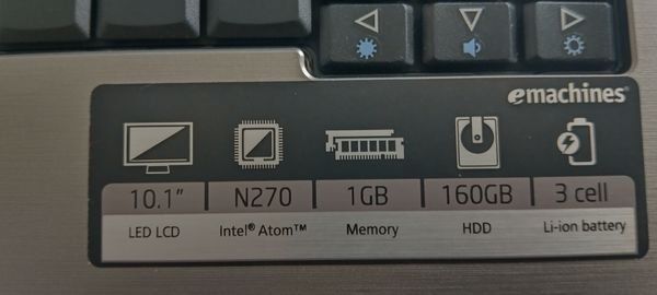 Notebooks: eMachines Notebooks – Gebraucht aus Mittelhäusern von Ohaldi 2