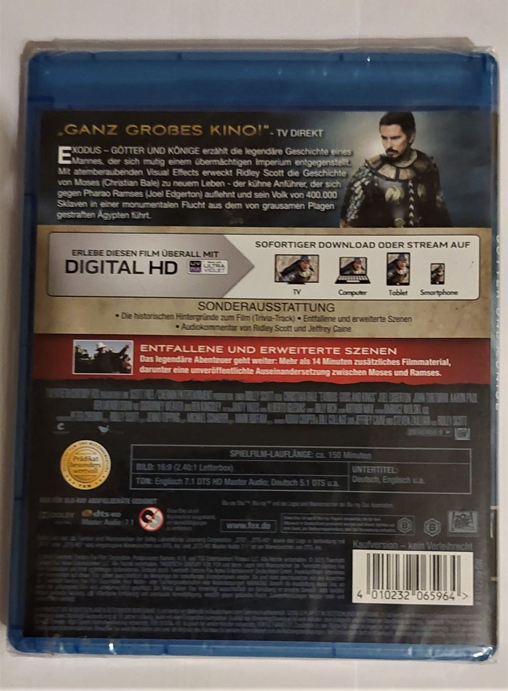 Tutti i DVDs: EXODUS - GÖTTER UND KÖNIGE – Nuovo e nell'imballaggio originale da Horn venduto da Wings0 1