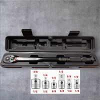 Premium 3/8 Drehmomentschlüssel 19-110NM inkl.6 Adapter NEU