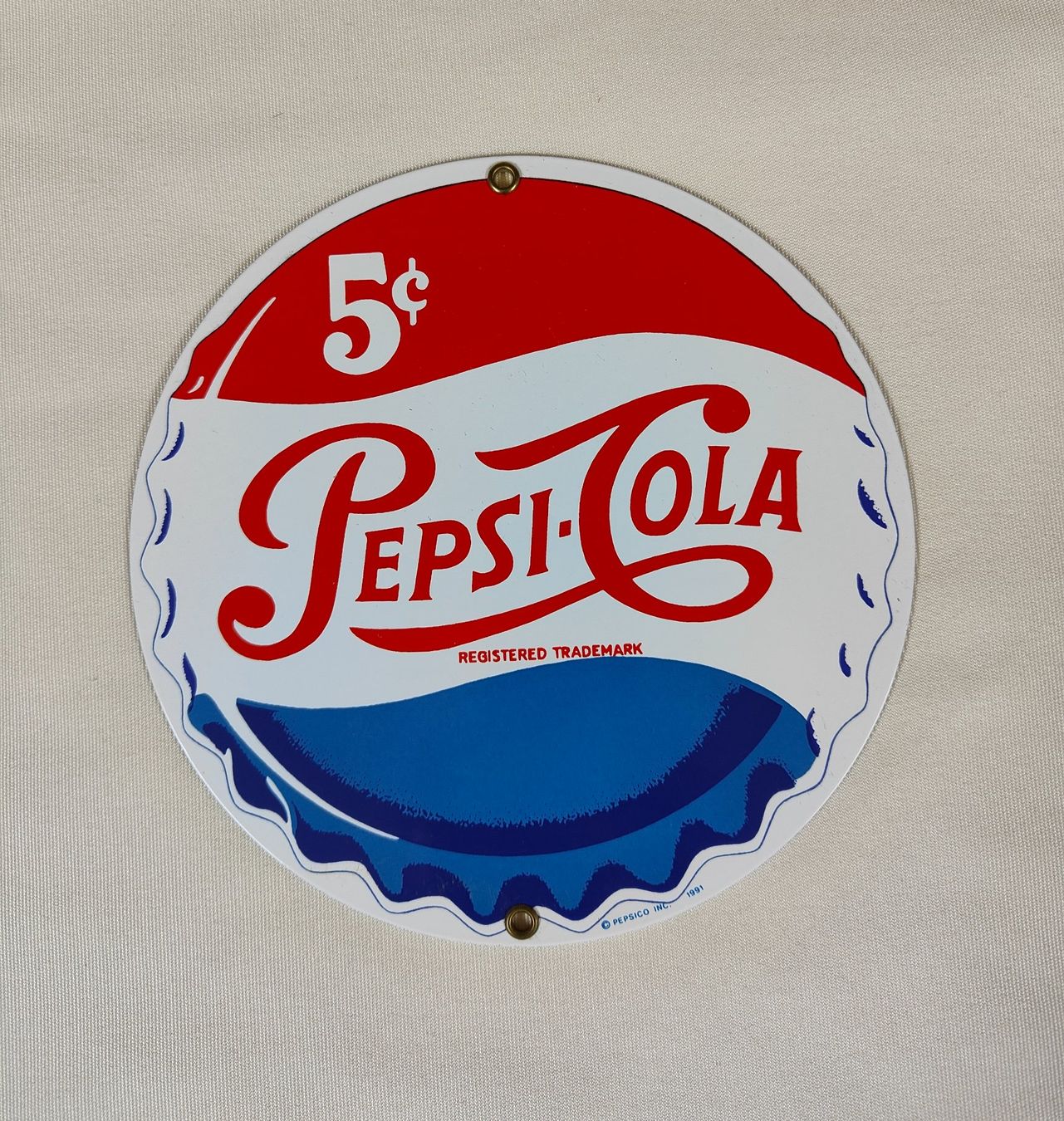 Pepsi Insegne: Pepsi Cola Emailleschild – Usato da Benken venduto da rhawi1