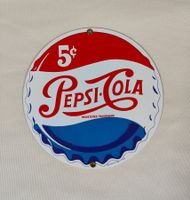Pepsi Cola Emailleschild