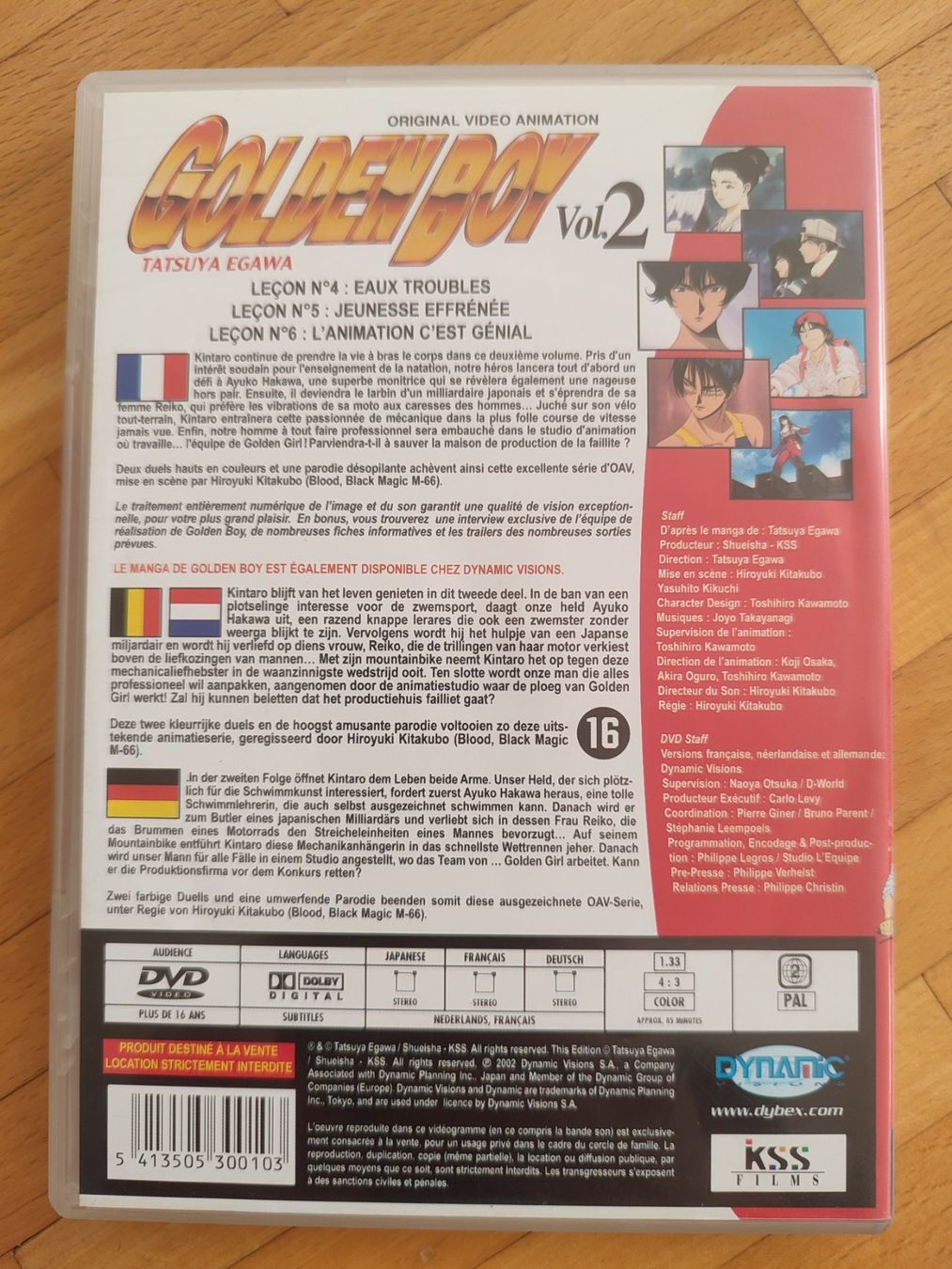 Tutti i DVDs: Golden Boy vol.2 – Usato da Bougy-Villars venduto da Vogue 1
