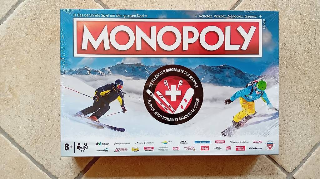Giochi: Monopoly Les plus belles stations de ski Suisses – Usato da Juriens venduto da Twist03