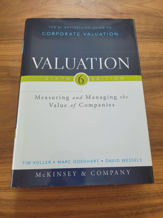 Valuation 6th Edition McKinsey & Company Kaufen auf Ricardo