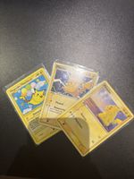 Vintage Pokemon Karten Pikachu fliegendes Pikachu selten !