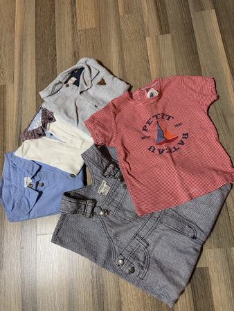 Lot avec Petit bateau 18 mois 