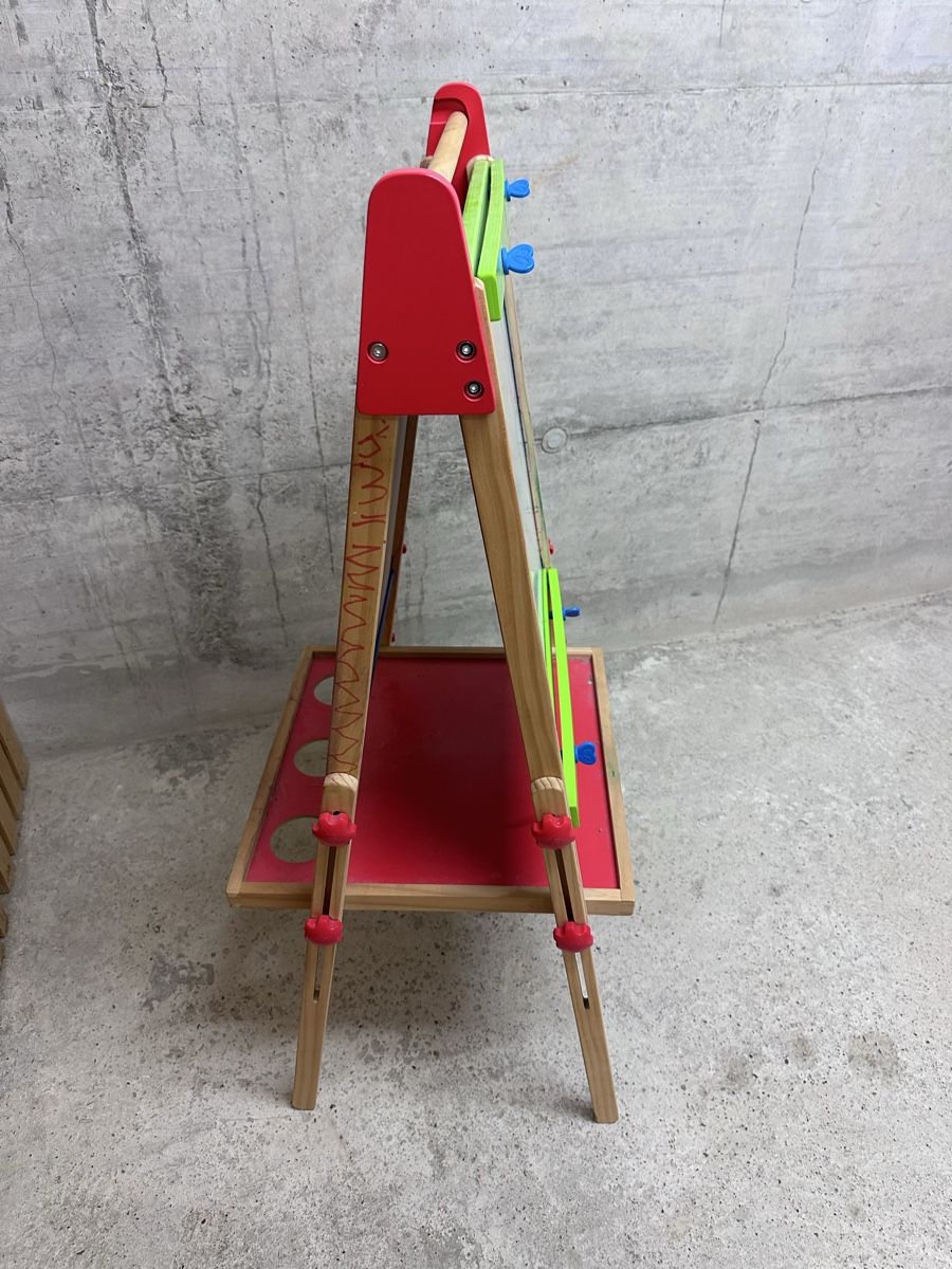 Cavalletti: Tableau double face Hape pour enfants – Usato da Prangins venduto da red_shoelace 2