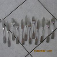 Fischmesser und Gabeln Set 12-teilig