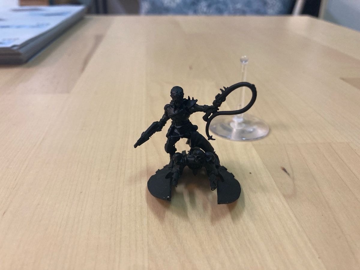 Statuette: Drukhari / Dark Eldar Beastmaster auf Skyboard, Warhammer 40 – Usato da Zürich venduto da limoser 2