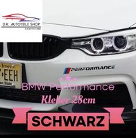 BMW M Performance Kleber 28 cm in schwarz 2 Stück Neu