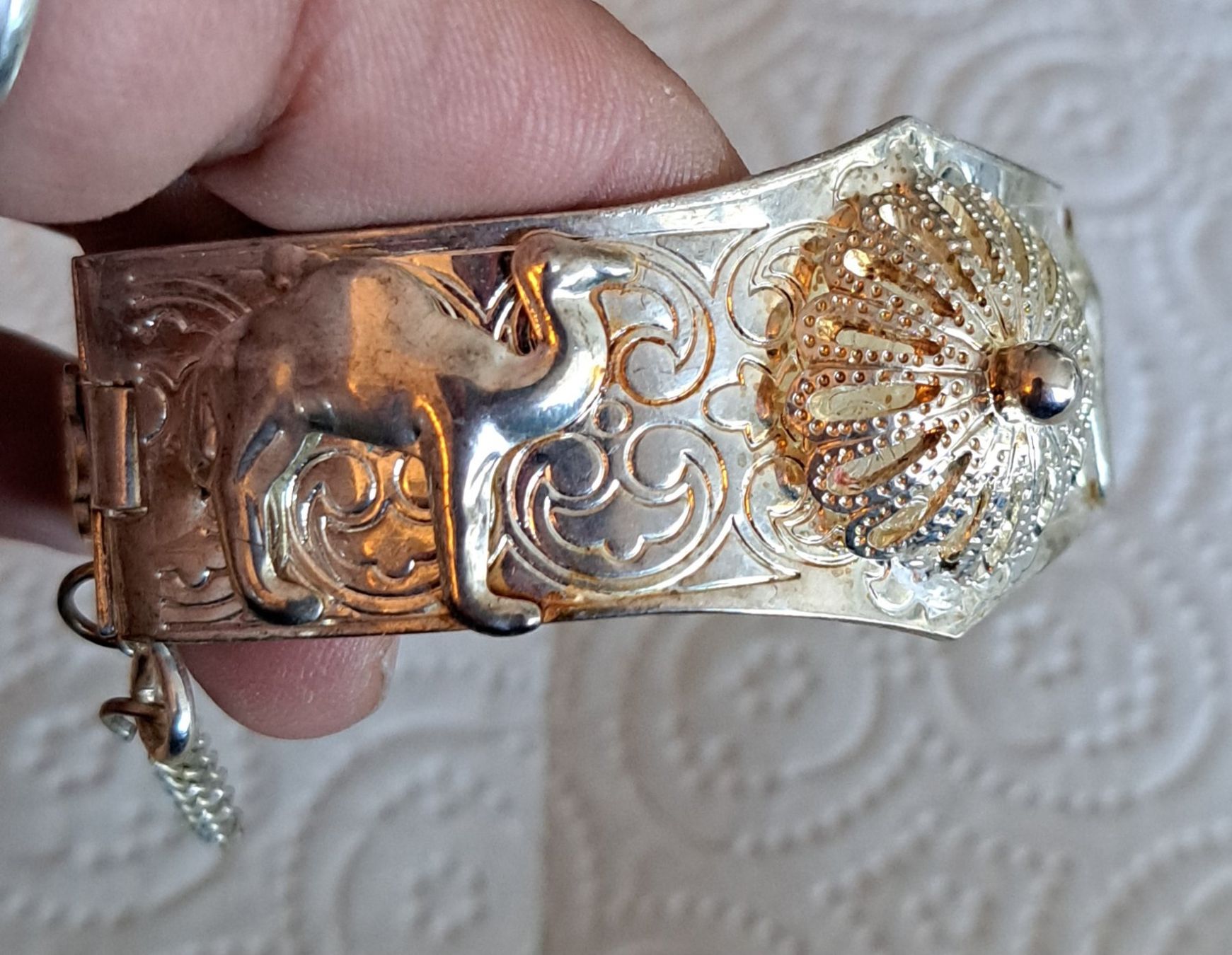 Armbänder & -reifen: Bracelet oriental plaquer argent – Gebraucht aus Biel/Bienne von raf_2yqq 1