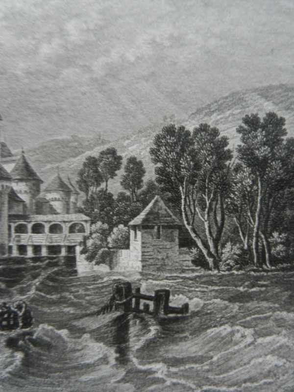 Gravures: Schloss Chillon Château – D'occasion à Risch par Rischli15 5