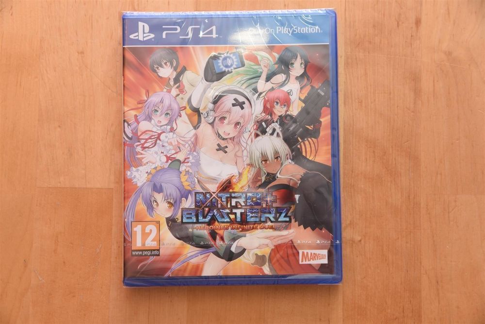 Nitro + plus Blasterz Heroines Infinite Duel Limited Edition PS4 Playstation 4
