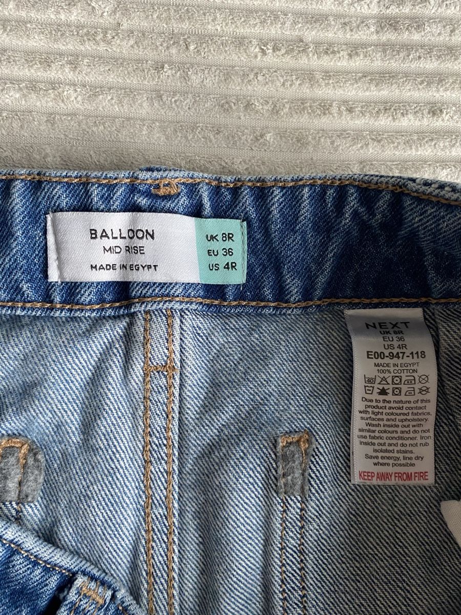 Next Jeans: Next Balloon Jeans, Gr. 36, Top Zustand – Gebraucht aus Langenthal von vik_v5ml 6
