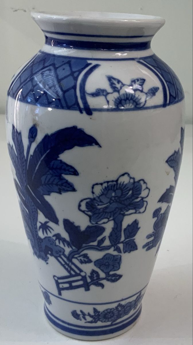 Vasi & Recipienti: Petit vase bleu/blanc – Usato da rolle venduto da Tontonjulot 3