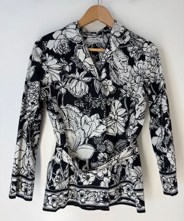 'S Max Mara Damenbluse Gr. 34 - Baumwolle & Elasthan