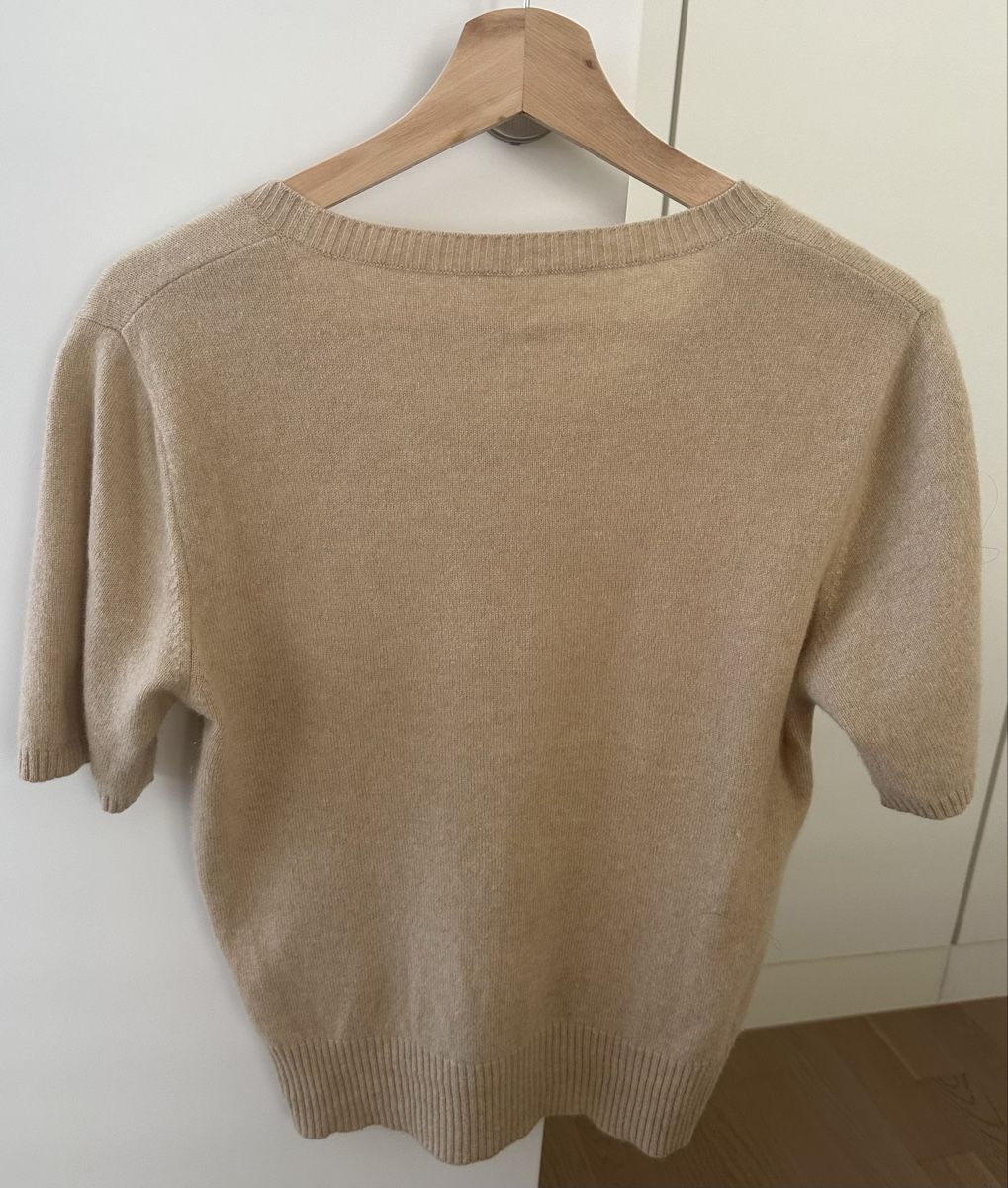 Top: Haut beige en cachemire – Usato da Genève venduto da AuTuMnLoveR 1