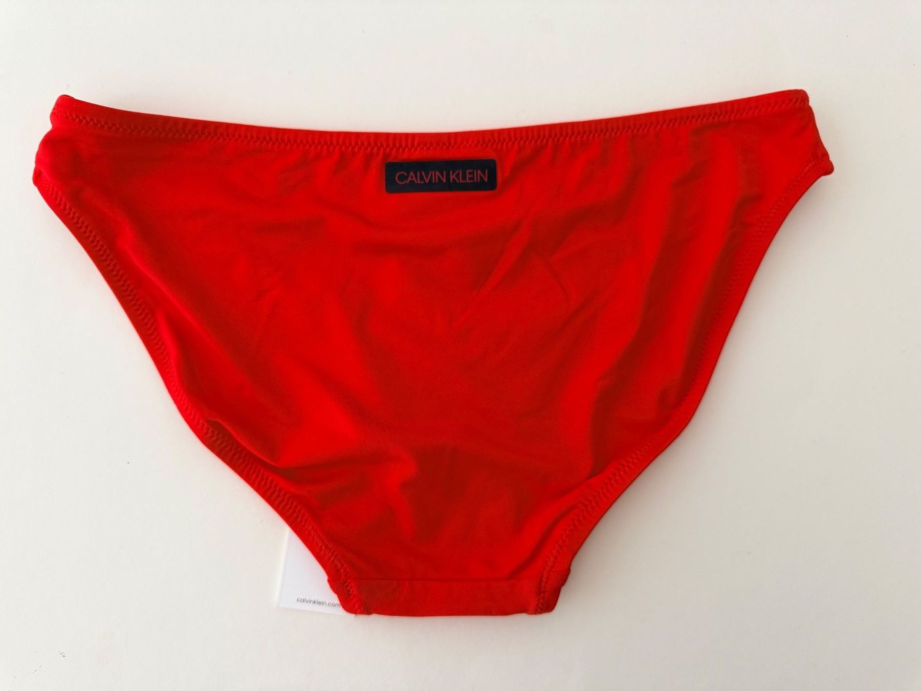 Calvin Klein Costumi da bagno & Bikini: CALVIN KLEIN, Bikini-Slip, Grösse S, Farbe Rot – Nuovo e nell'imballaggio originale da Rudolfstetten venduto da gst_g7xl 3