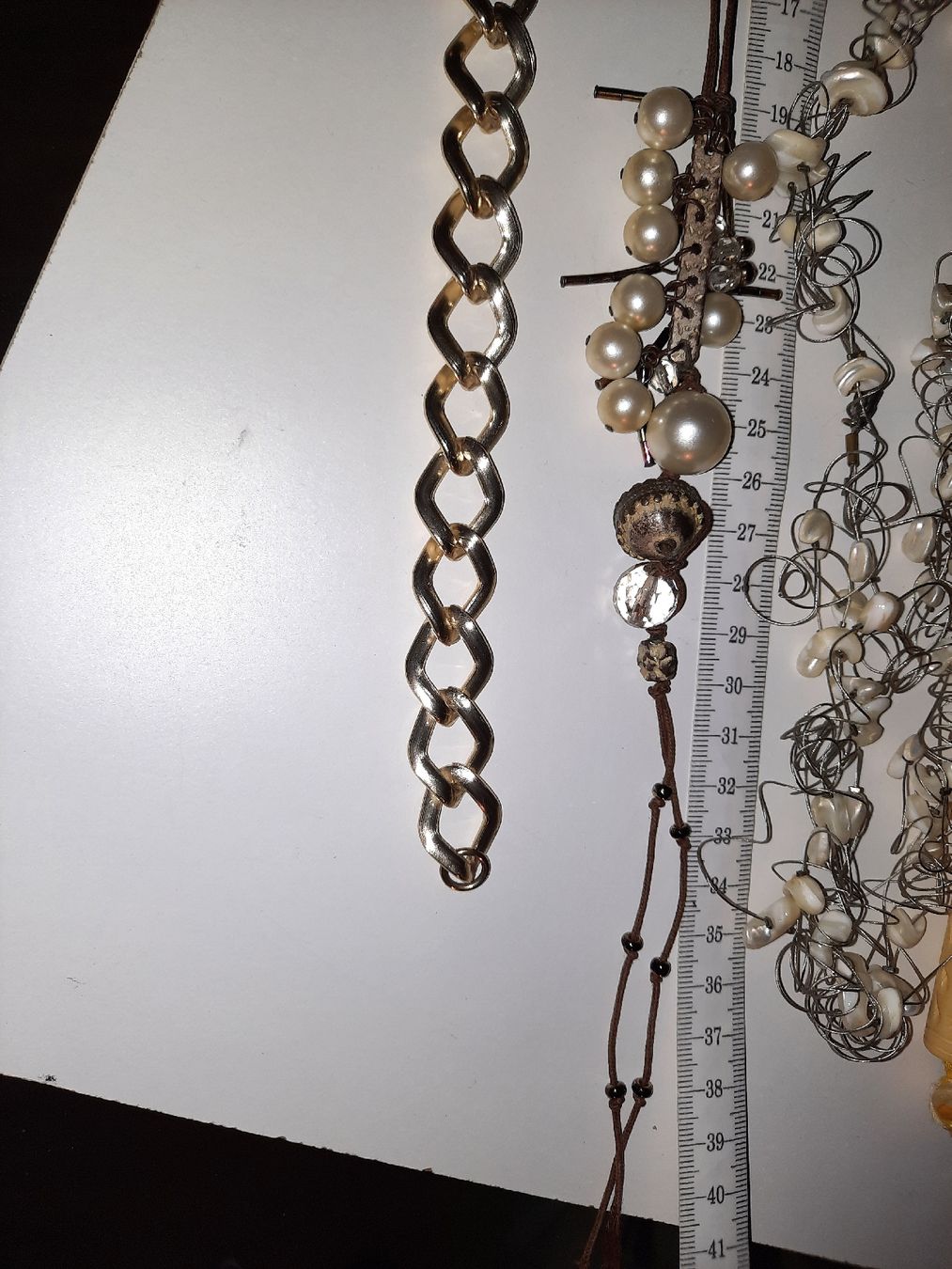 Catenine: bigiotteria 3 collane e 1 bracciale – Usato da Biasca venduto da Old_6blh 8