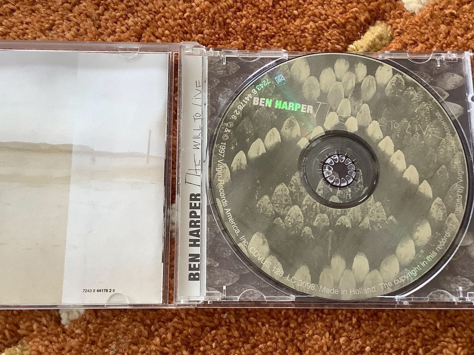CD: Ben Harper* the will to live – Usato da herzogenbuchsee venduto da HIFIANER 2