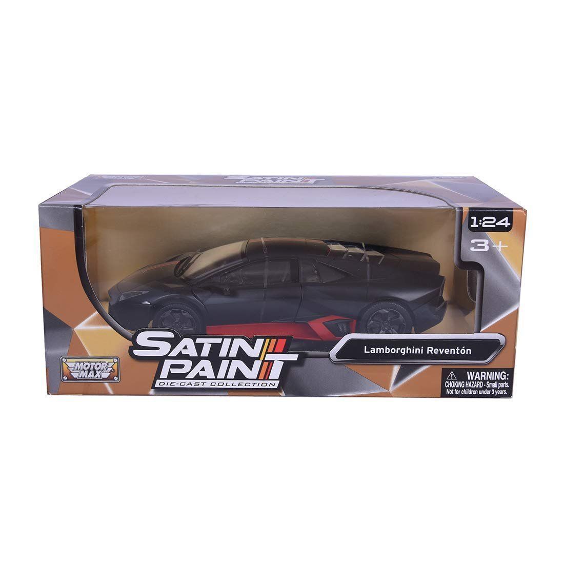Lamborghini Modellini d'auto: LAMBORGHINI REVENTON BLACK 1:24 MM – Nuovo e nell'imballaggio originale da Suhr venduto da Moebelsiralfred 4