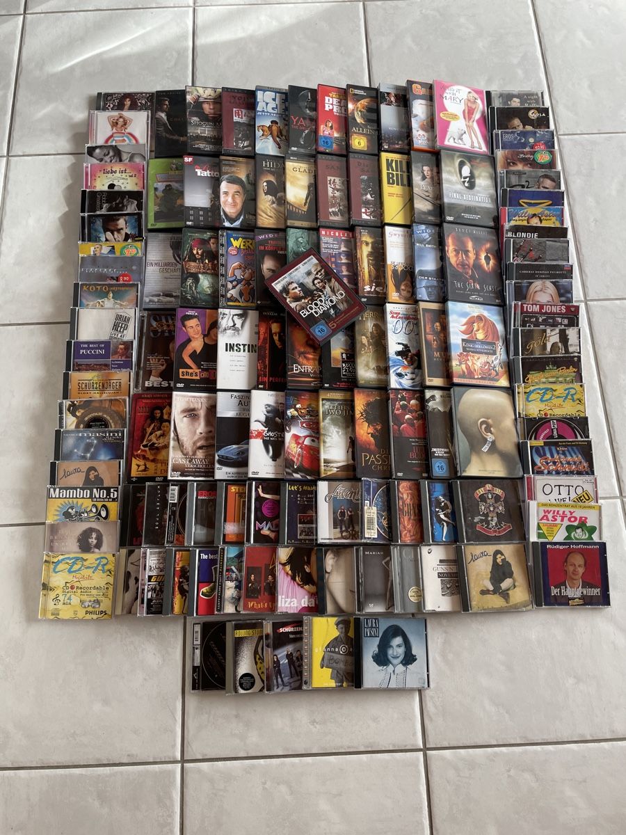Tutti i DVDs: Verkaufe DVD / CD Sammlung – Usato da Lengnau AG venduto da Sayuri5