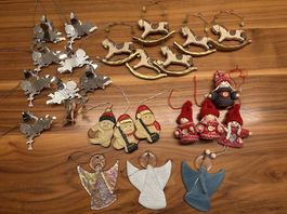 Verschiedene Weihnachts-Deko - komplettes Paket