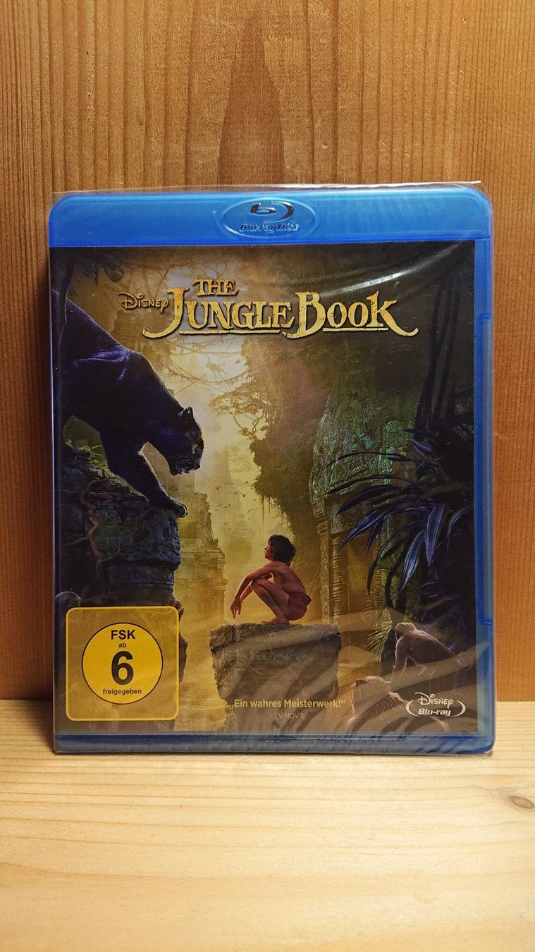 Tutti i DVDs: THE JUNGLE BOOK Disney Blu-Ray – Nuovo e nell'imballaggio originale da Wilderswil venduto da Exebub