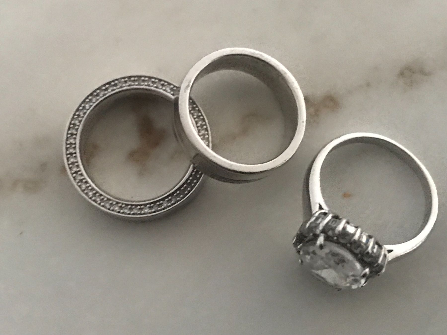 Armani Anelli: 4 Ringe, 2 Armani Ringe/ Silber 925 – Nuovo (secondo la descrizione) da Rothrist venduto da ilodj 3
