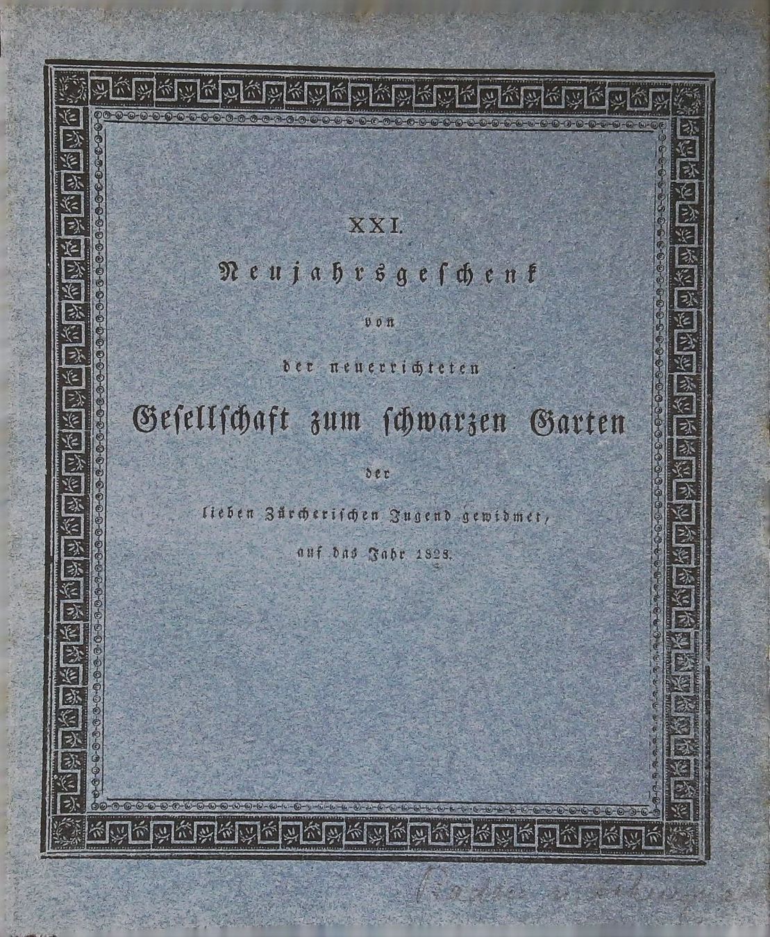 Incisioni: Schinznach Neujahrsblatt 1828 mit Ansicht – Usato da Rafz venduto da Helvet32 2
