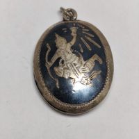 Vintage Pendentif Anhänger aus massivem Silber #A6