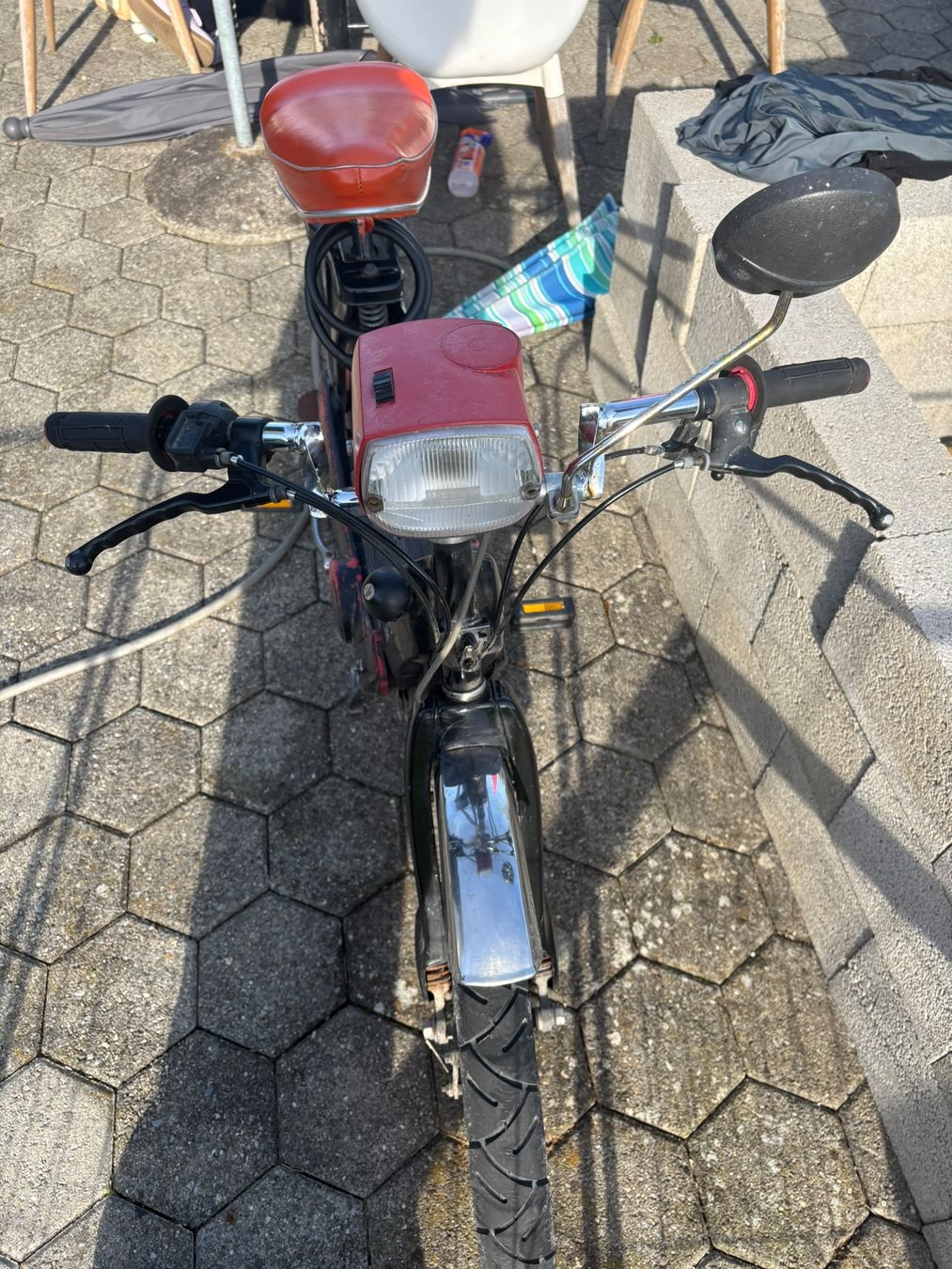 Piaggio Ciclomotori: piaggio CIAO schwarz rot – Usato da Riedholz venduto da Dilovan07 3