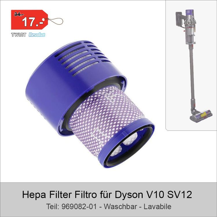 Upgrade-Staubsaugeraufsatz Für Dyson V10 SV12 – Ersatz Für Teilenummer 969509-01, Roter Schalter