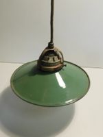 Lampe antike Email Deckenlampe Lampe