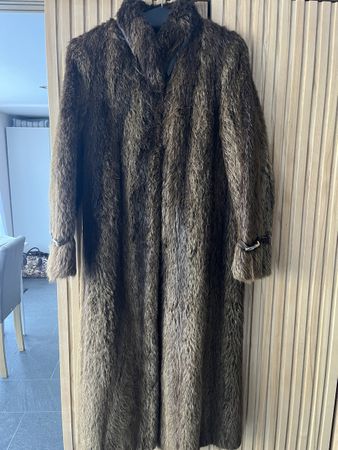 70’s style real fur coat