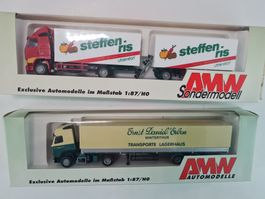AWM 2er LKW-Set Steffen Ris / Ernst Daniel Erben H0 1:87