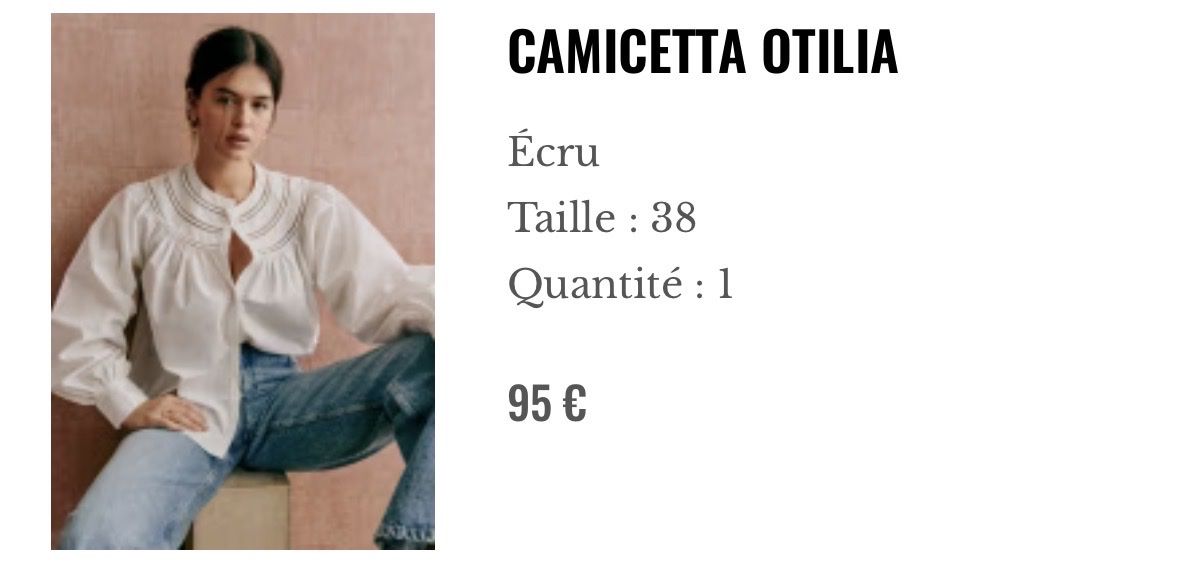 Sezane Camicette: Sezane hemd – Nuovo (secondo la descrizione) da Birrhard venduto da nsalse 3