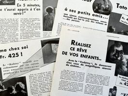 Kodak Kodatoy - 4 alte Werbungen / Anciennes publicités 1931
