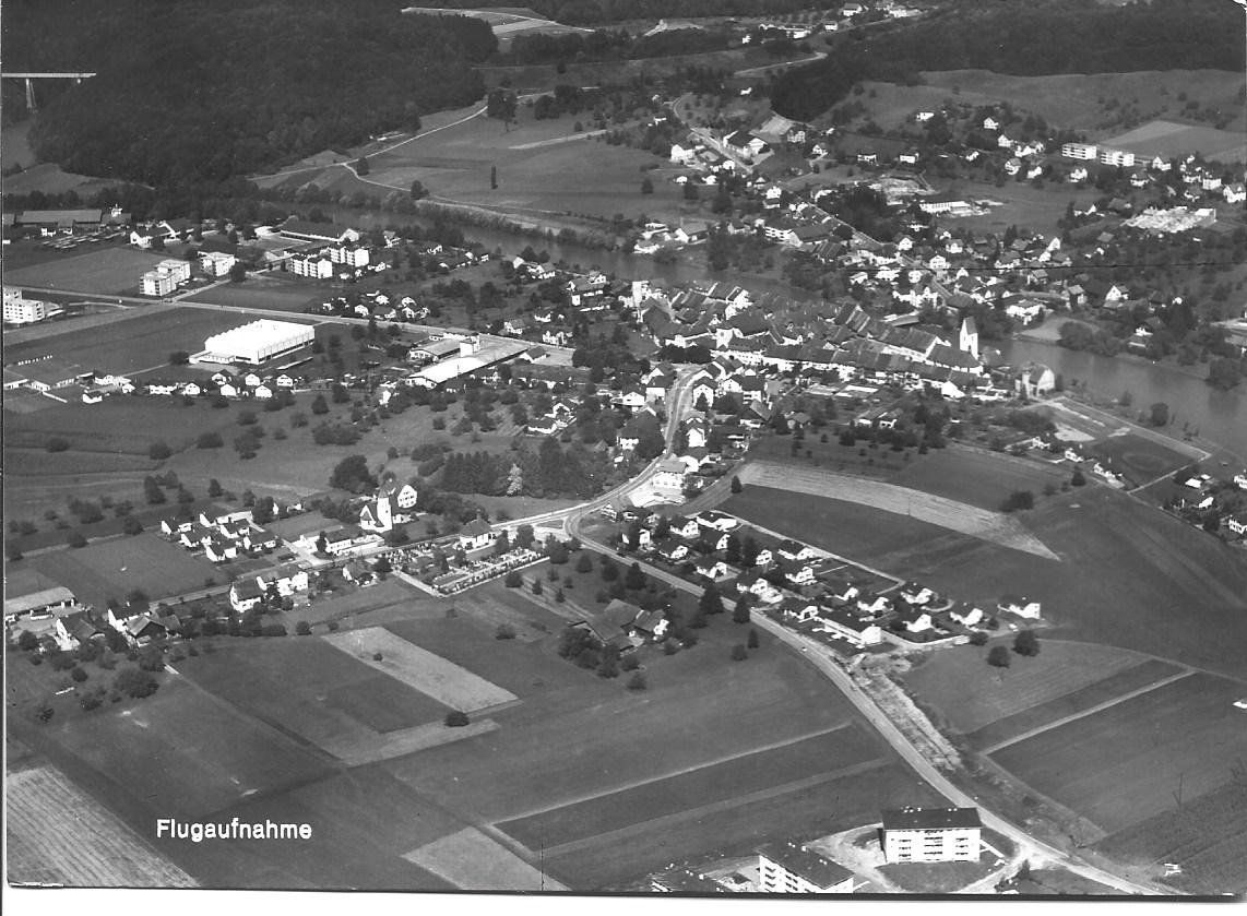 Cartoline postali: AK Mellingen Flugaufnahme – Usato da Appenzell venduto da mai25