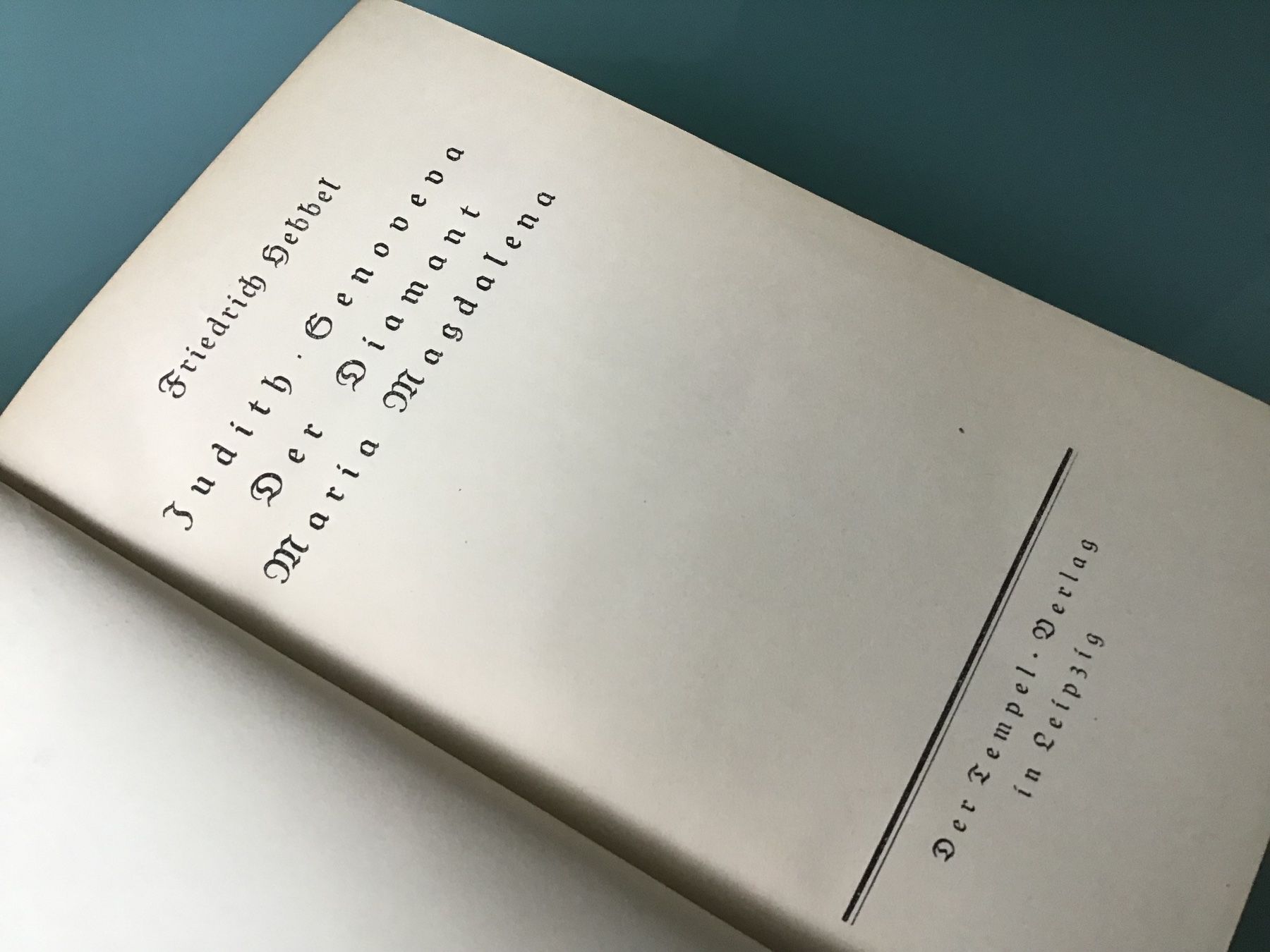 Libri: Hebbels dramatische Werke, Band 1-3 – Usato da Aefligen venduto da Bubu218 3