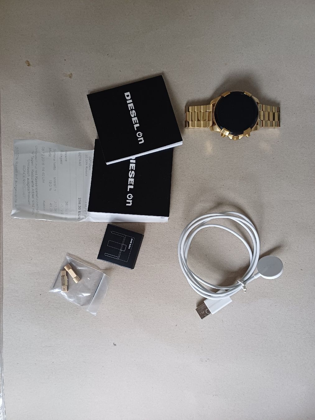 Smartwatch: Smartwatch Diesel On Gold – Usato da Bern venduto da mar_vgc5 3